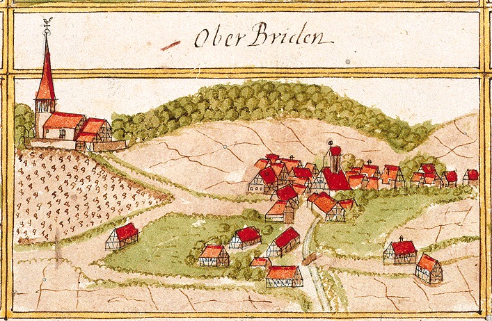 Wehrkirche Oberbrüden abgegangen verfallen aufgegeben Backnang verschwunden